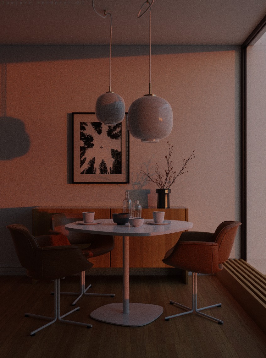 DanishMood Luxrender Testscene